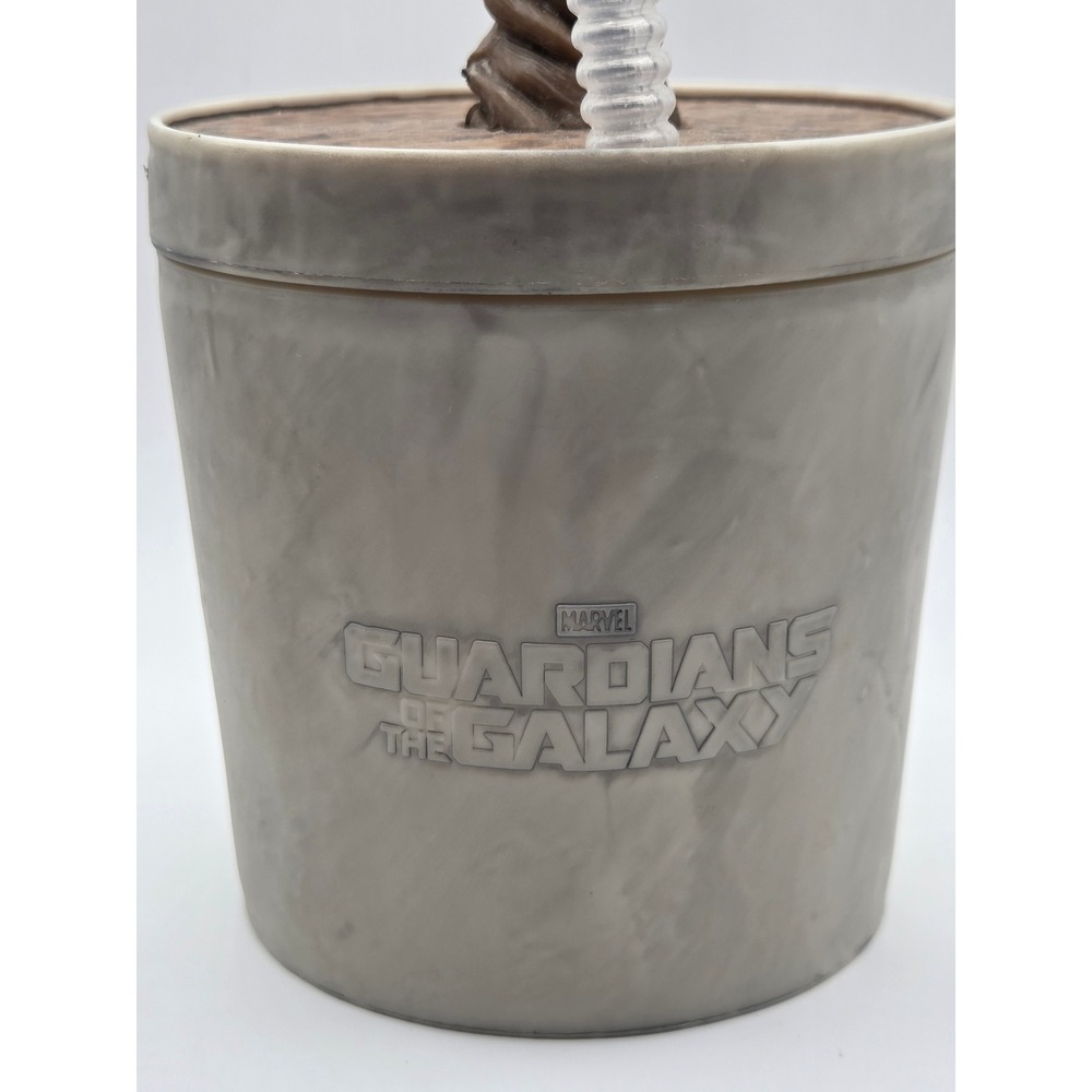 Disney Parks Groot Sipper Cup Kids OS Brown Excellent Dancing Baby Groot Marvel - Picture 4 of 6